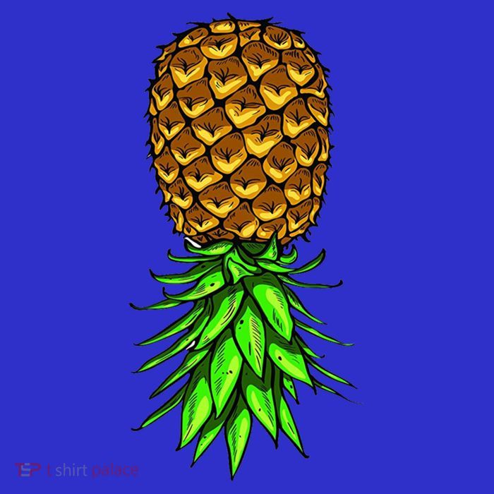 Upside Down Pineapple Gift Tropical Swinger Party Gift Tall T-Shirt