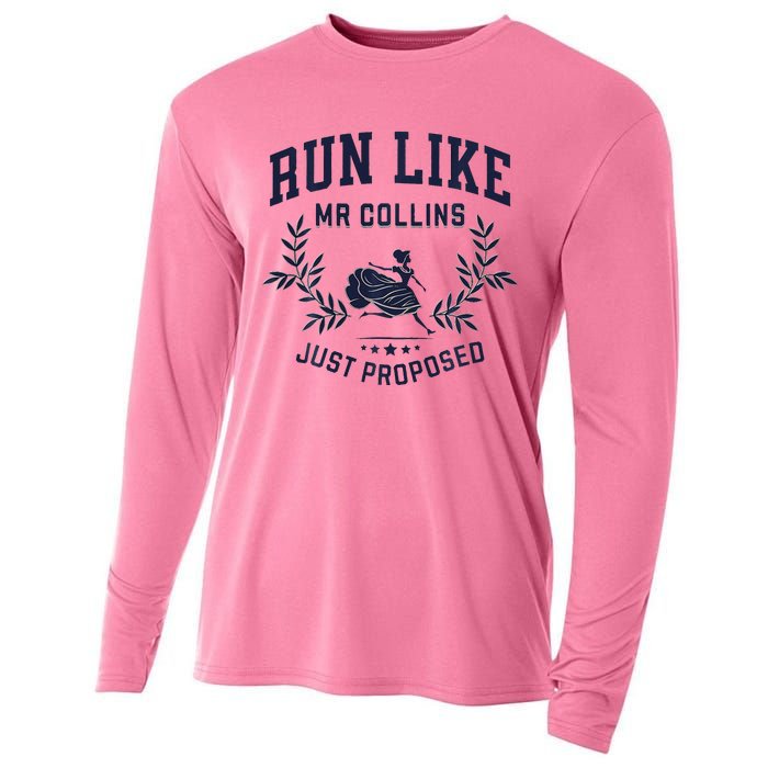 Unique Design Run Like Mr Collins Just Proposed Cooling Performance Long Sleeve Crew