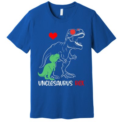 Unclesaurus Daddy Rex Autism Awareness Proud Dad Great Gift Premium T-Shirt