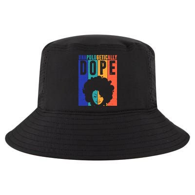 Unapologetically Dope Retro Colorful Cool Comfort Performance Bucket Hat