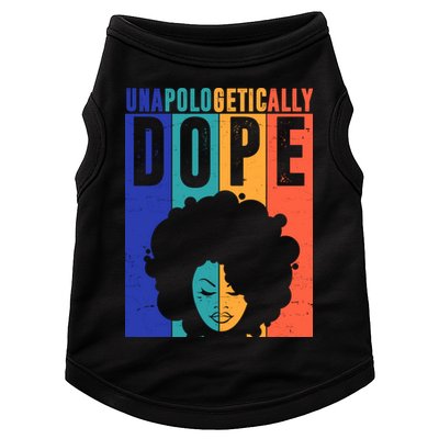 Unapologetically Dope Retro Colorful Doggie Tank
