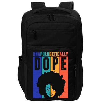 Unapologetically Dope Retro Colorful Impact Tech Backpack