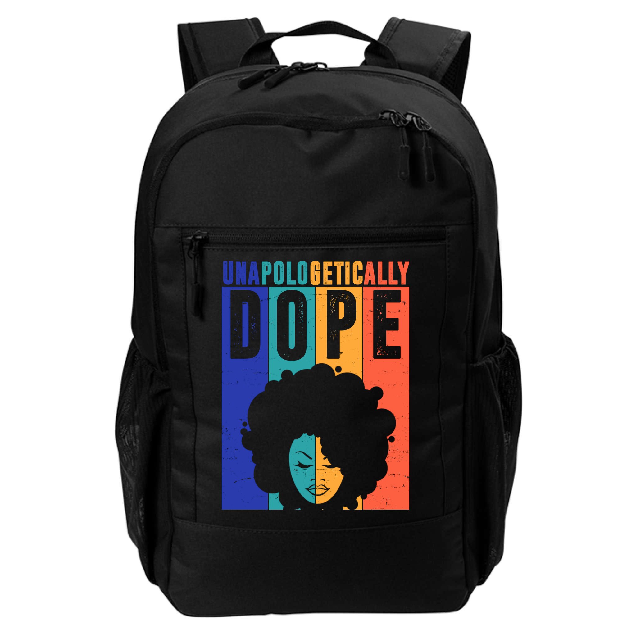 Unapologetically Dope Retro Colorful Backpack