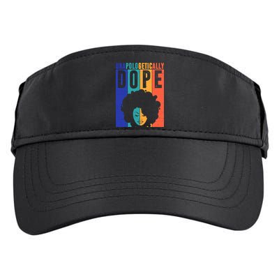 Unapologetically Dope Retro Colorful Adult Drive Performance Visor