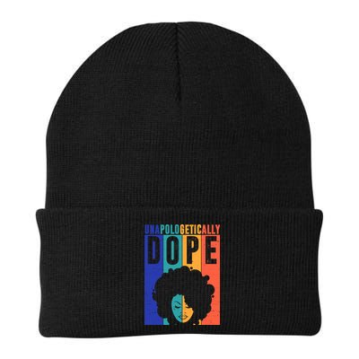 Unapologetically Dope Retro Colorful Beanie