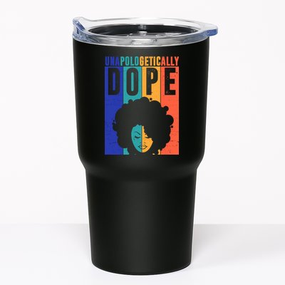 Unapologetically Dope Retro Colorful Tumbler