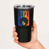 Unapologetically Dope Retro Colorful Tumbler