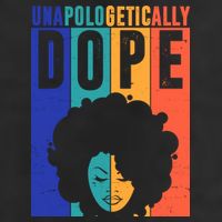 Unapologetically Dope Retro Colorful Trucker Hat