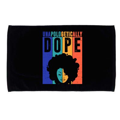 Unapologetically Dope Retro Colorful Microfiber Hand Towel