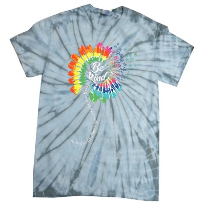 Unity Day Spread Kindness and Stop Bullying Tie-Dye T-Shirt