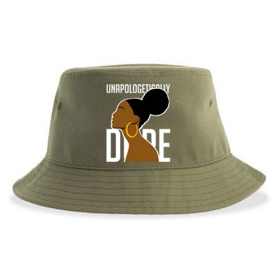 Unapologetically Dope Simple African Art Black History Gift Sustainable Bucket Hat