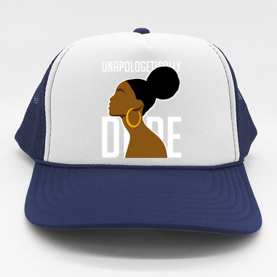 Unapologetically Dope Simple African Art Black History Gift Trucker Hat