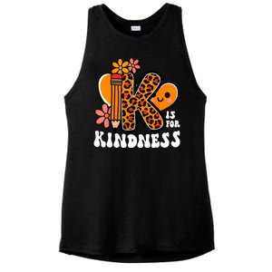 Unity Day Kindness Teacher Be Kind Ladies PosiCharge Tri-Blend Wicking Tank