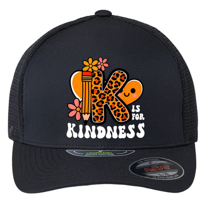 Unity Day Kindness Teacher Be Kind Flexfit Unipanel Trucker Cap