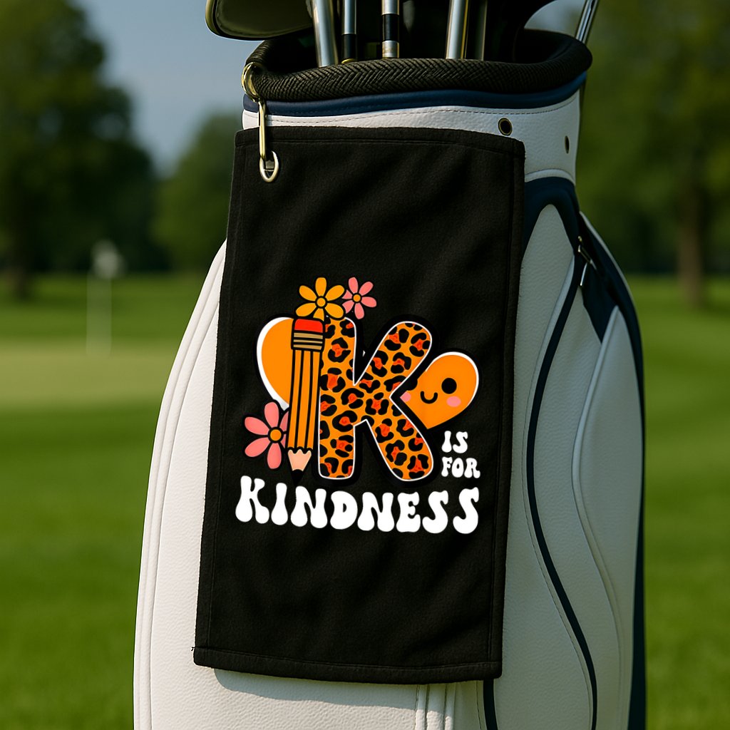 Unity Day Kindness Teacher Be Kind Golf Towel