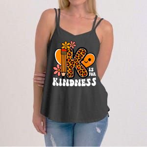 Unity Day Kindness Teacher Be Kind Women's Strappy Tank