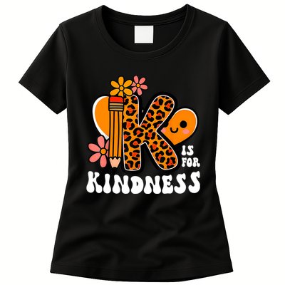 Unity Day Kindness Teacher Be Kind Womens T-Shirt