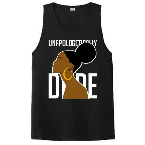 Unapologetically Dope Simple African Art Black History Gift PosiCharge Competitor Tank