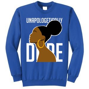 Unapologetically Dope Simple African Art Black History Gift Sweatshirt