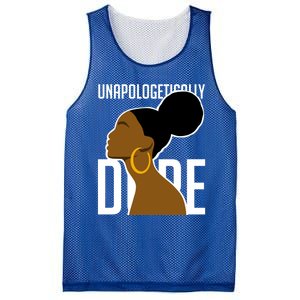 Unapologetically Dope Simple African Art Black History Gift Mesh Reversible Basketball Jersey Tank