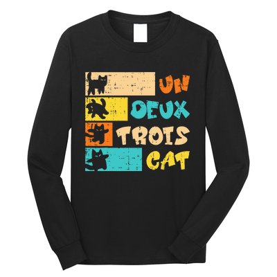 Un Deux Trois Cat French Long Sleeve Shirt