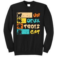 Un Deux Trois Cat French Sweatshirt