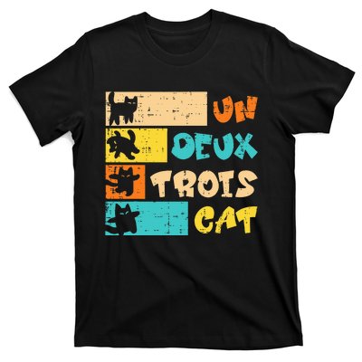 Un Deux Trois Cat French T-Shirt