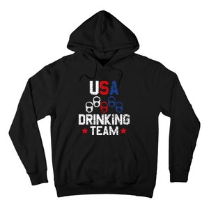 Usa Drinking Team Flag Hoodie