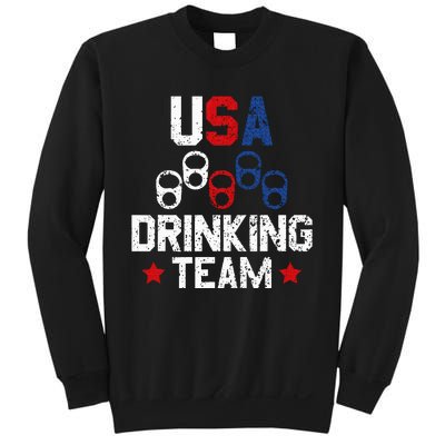 Usa Drinking Team Flag Sweatshirt