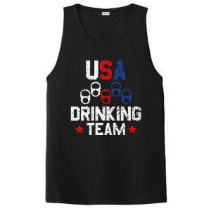 Usa Drinking Team Flag PosiCharge Competitor Tank