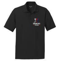 Usa Drinking Team Flag PosiCharge RacerMesh Polo