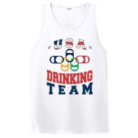 Usa Drinking Team Beer Party Memorial Day American Flag PosiCharge Competitor Tank