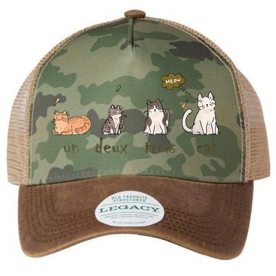 Un Deux Trois Cat Legacy Tie Dye Trucker Hat