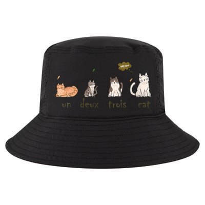 Un Deux Trois Cat Cool Comfort Performance Bucket Hat