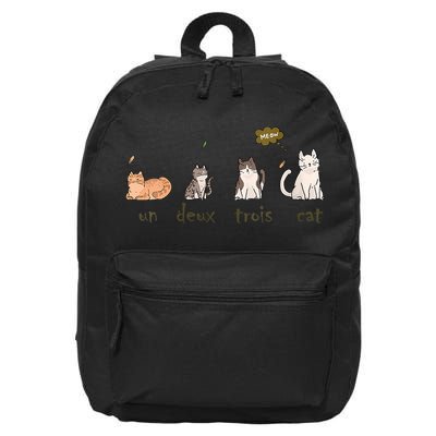 Un Deux Trois Cat 16 in Basic Backpack