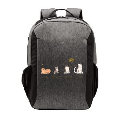 Un Deux Trois Cat Vector Backpack