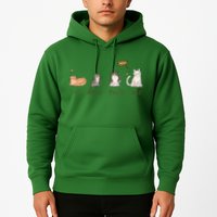Un Deux Trois Cat Hoodie