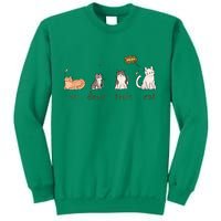 Un Deux Trois Cat Sweatshirt