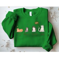 Un Deux Trois Cat Sweatshirt