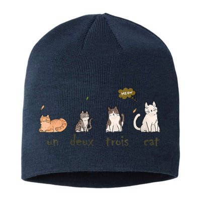 Un Deux Trois Cat Sustainable Beanie