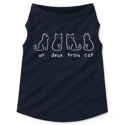 Un Deux Trois Cat Funny Doggie Tank