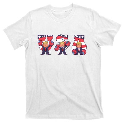 USA Donald Trump Cheer Cartoon T-Shirt