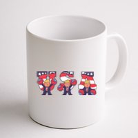 USA Donald Trump Cheer Cartoon Coffee Mug