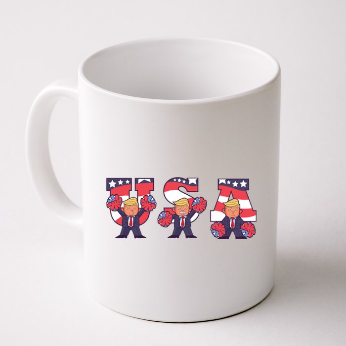 USA Donald Trump Cheer Cartoon Coffee Mug