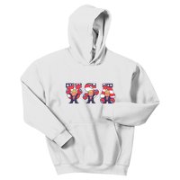 USA Donald Trump Cheer Cartoon Kids Hoodie