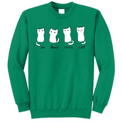 Un Deux Trois Cat Sweatshirt