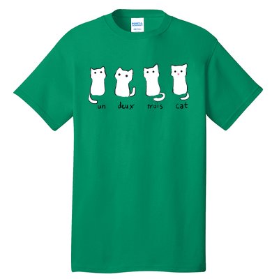 Un Deux Trois Cat Tall T-Shirt