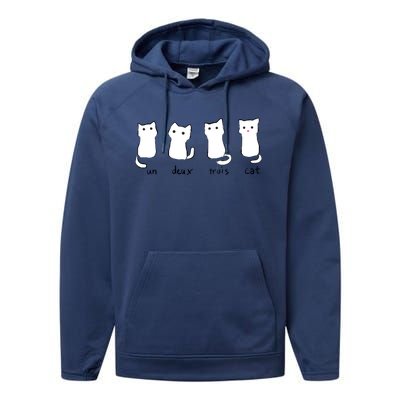 Un Deux Trois Cat Performance Fleece Hoodie