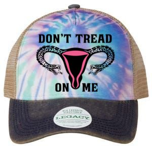 Uterus Dont Tread On Me Legacy Tie Dye Trucker Hat