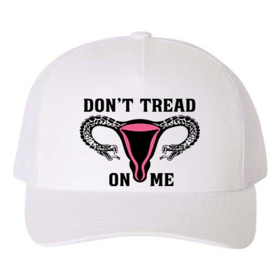 Uterus Dont Tread On Me Yupoong Adult 5-Panel Trucker Hat